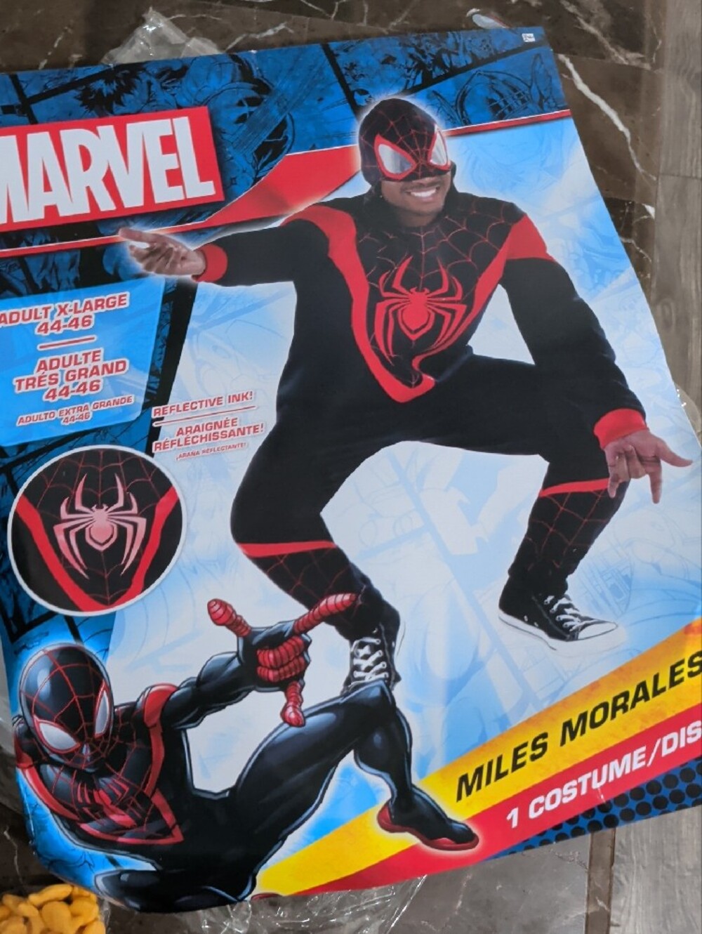 Marvel Miles Morales Black and Red Superhero Costume
